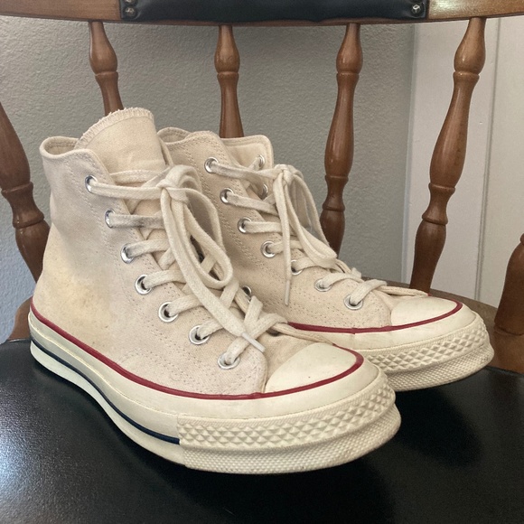 Converse Chuck 70 Vintage Canvas Womens' 7.5 Mens' 5.5 Ivory/Egret/Cream - Picture 1 of 9